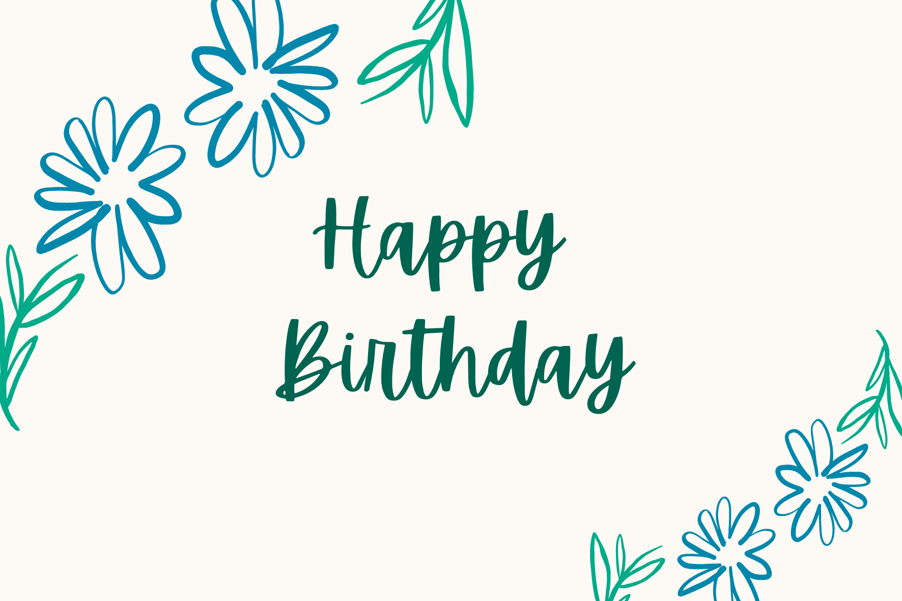 carte de voeux anniversaire - birthday greetings card - Glückwunschkarte zum Geburtstag