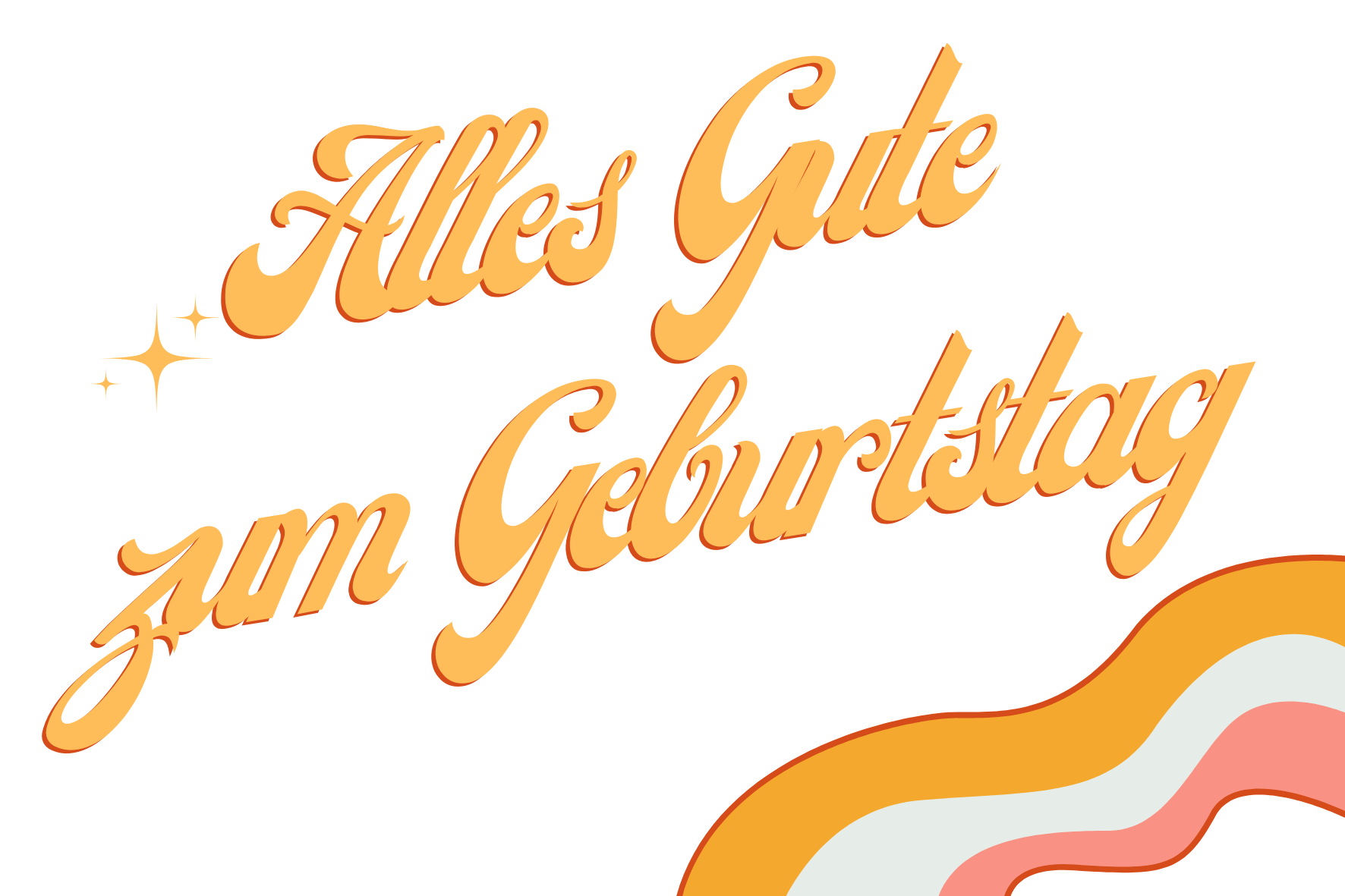 carte de voeux anniversaire - birthday greetings card - Glückwunschkarte zum Geburtstag