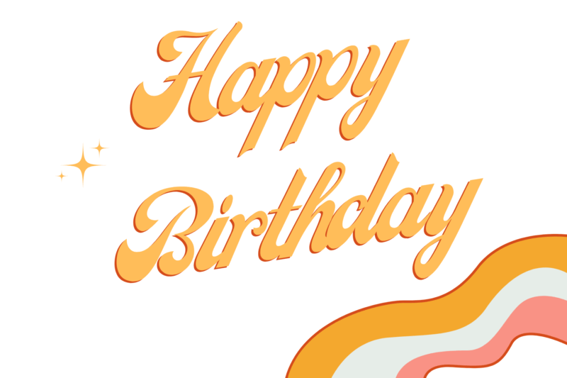 carte de voeux anniversaire - birthday greetings card - Glückwunschkarte zum Geburtstag