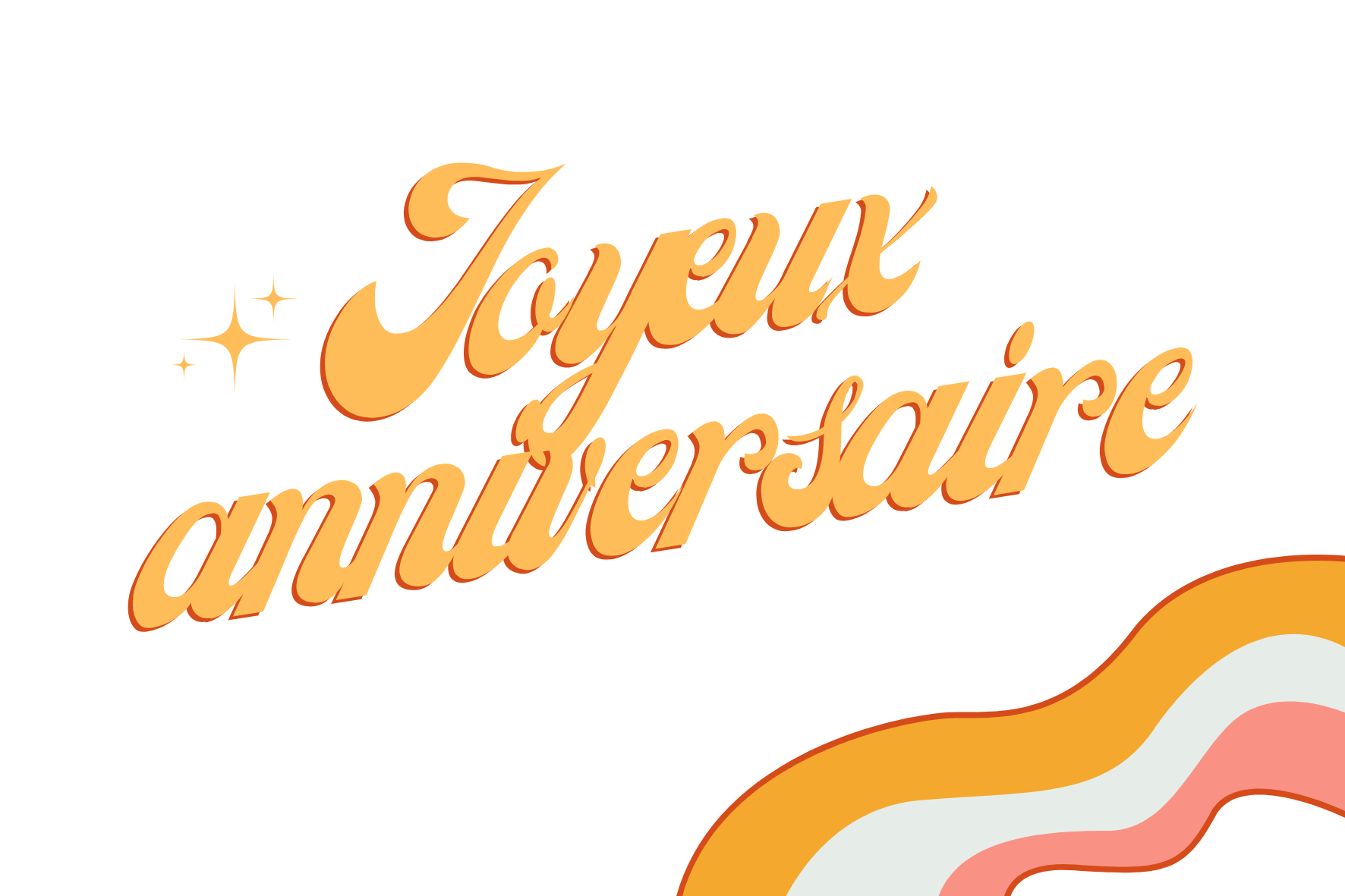 carte de voeux anniversaire - birthday greetings card - Glückwunschkarte zum Geburtstag